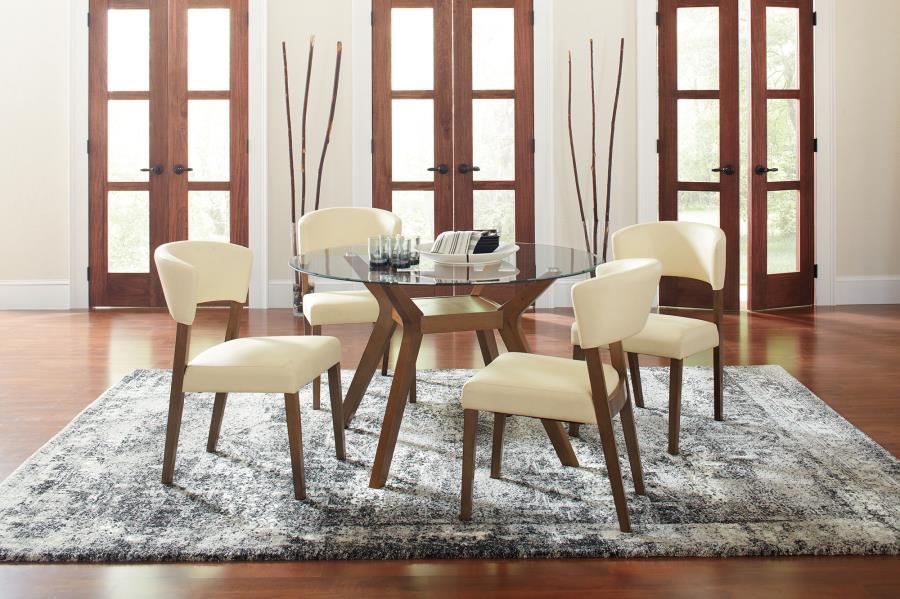 Paxton Glass Dining Set
