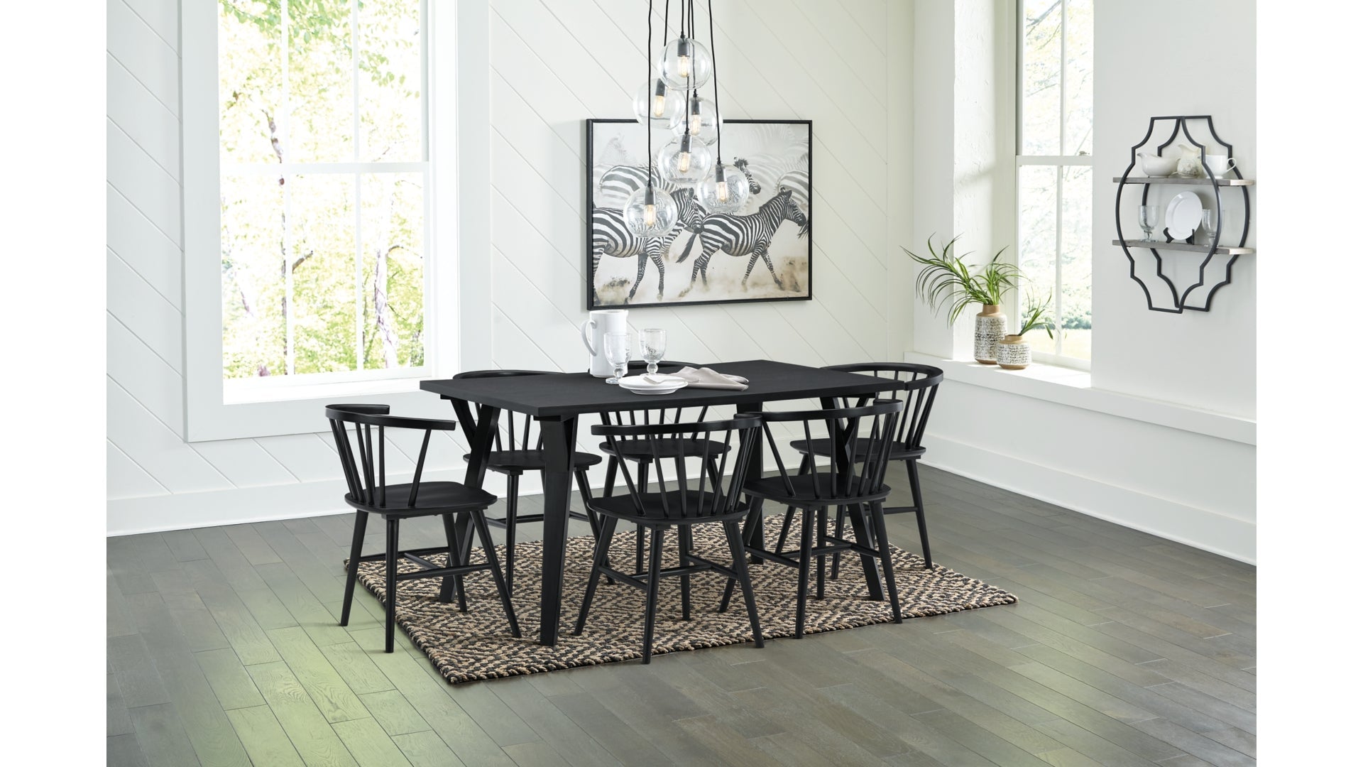 Otaska Dining Table and 6 Chairs