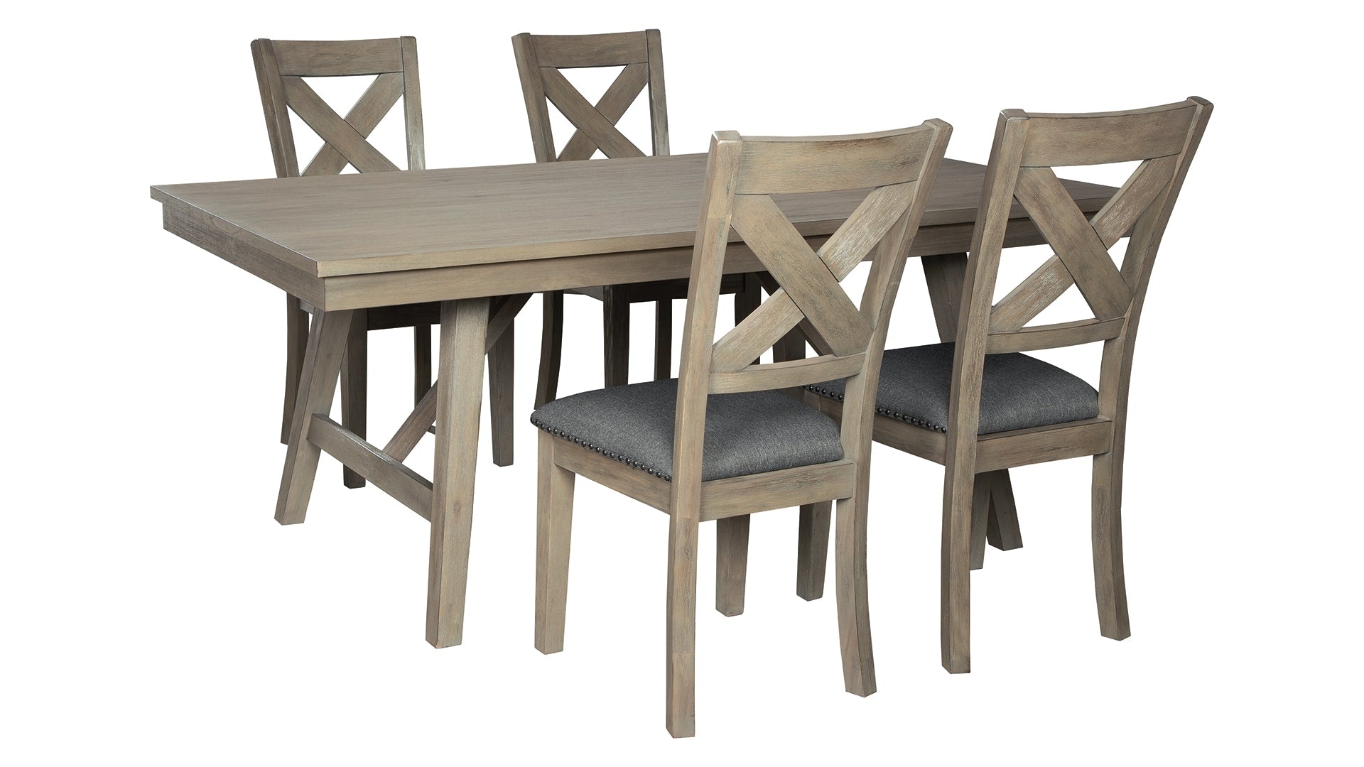 Aldwin Dining Table and 4 Chairs