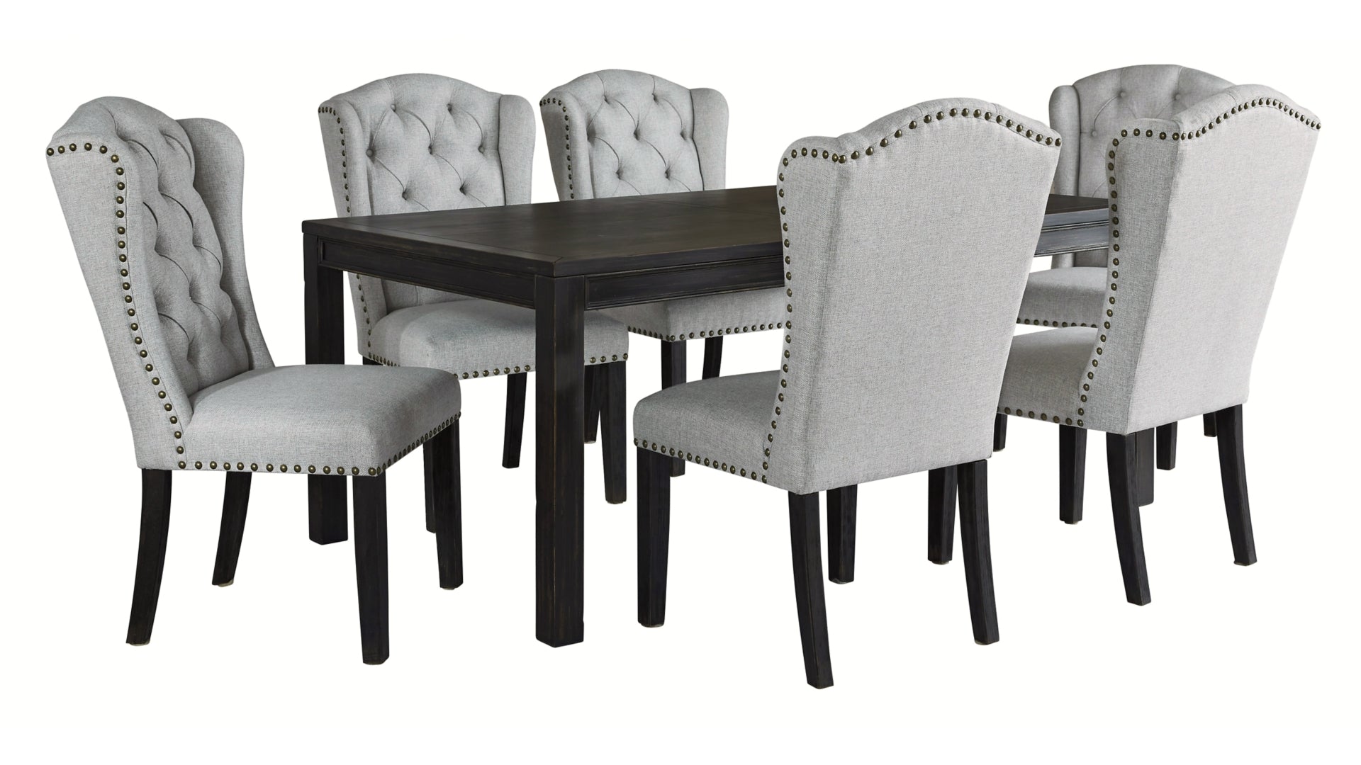 Jeanette Dining Table and 6 Chairs