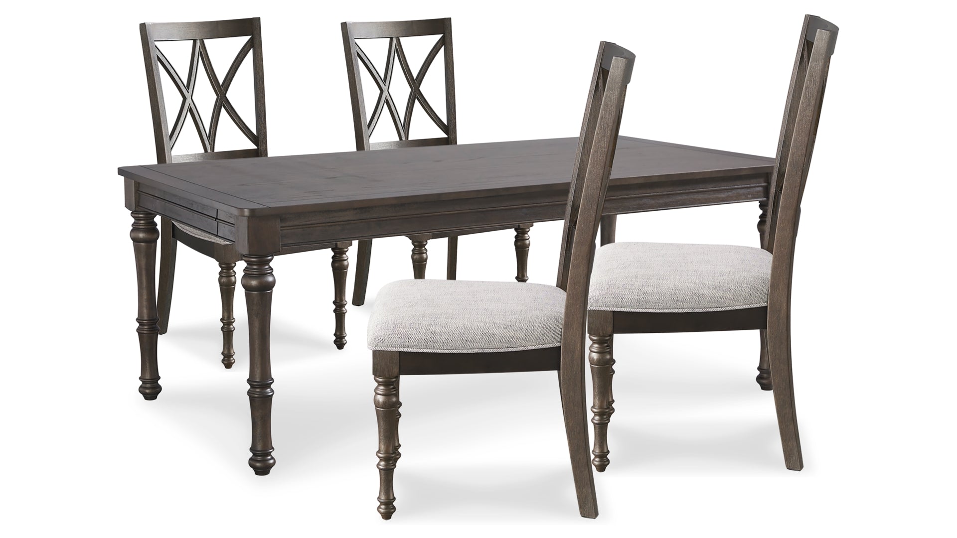 Lanceyard Dining Table and 4 Chairs